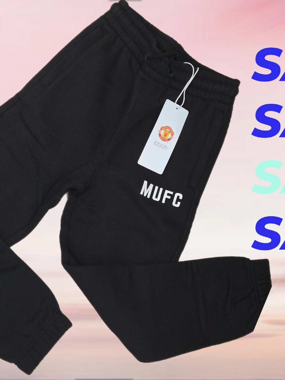 Manchester United MUFC joggers Sweatpants vintage 7-8 years